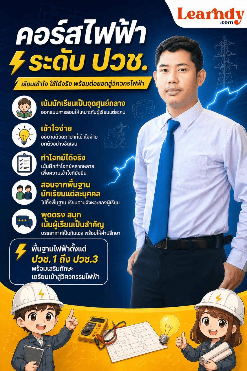 ไฟ้ฟ้าสำหรับปวช.