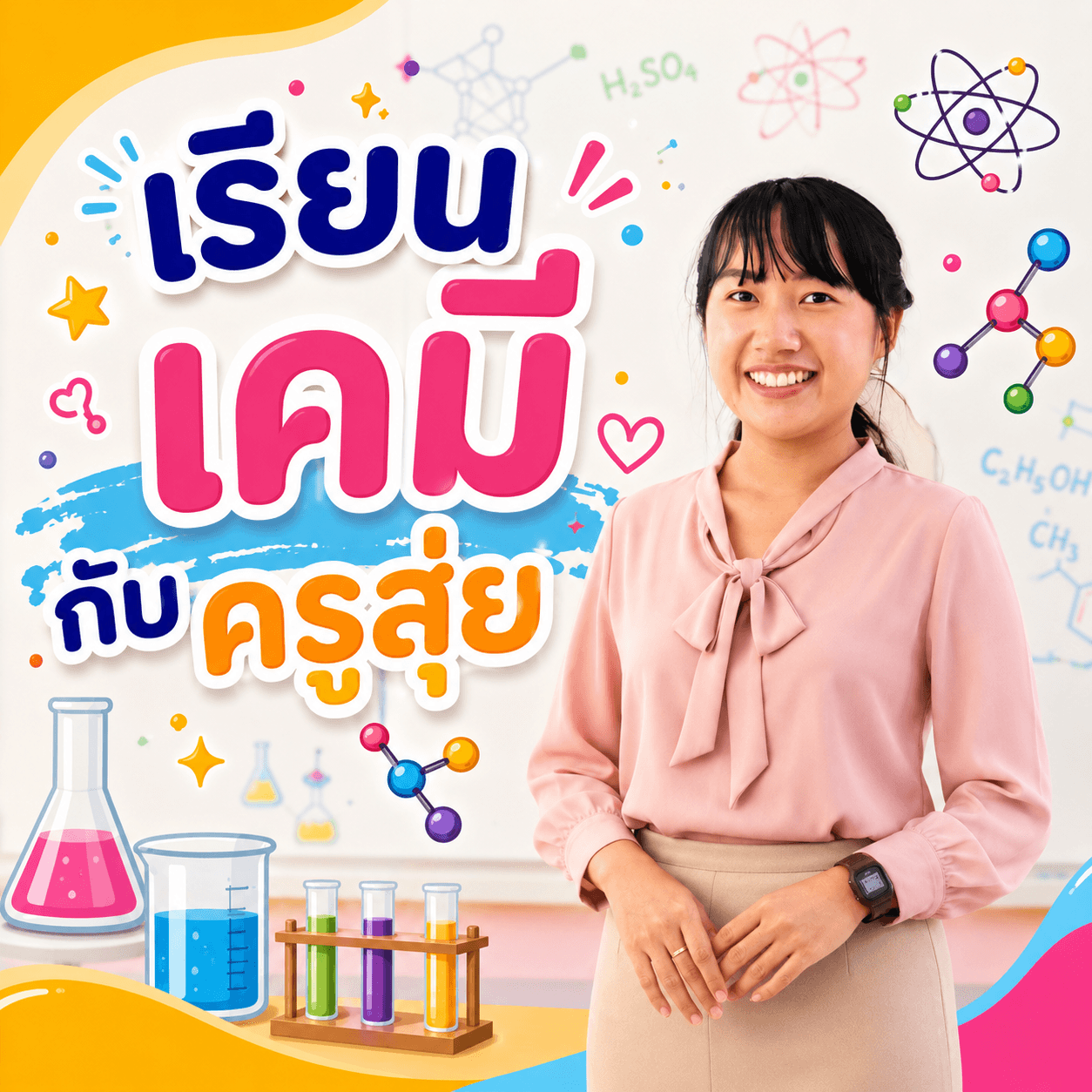 ปูพื้นฐานเคมี ม.ปลาย