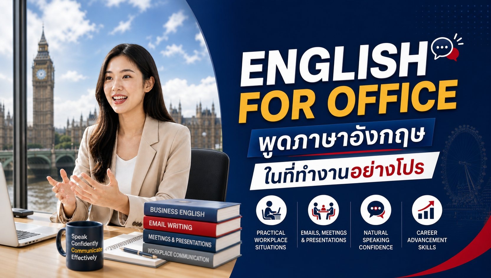 English for Office: พูดภาษาอังกฤษในที่ทำงานอย่างโปร