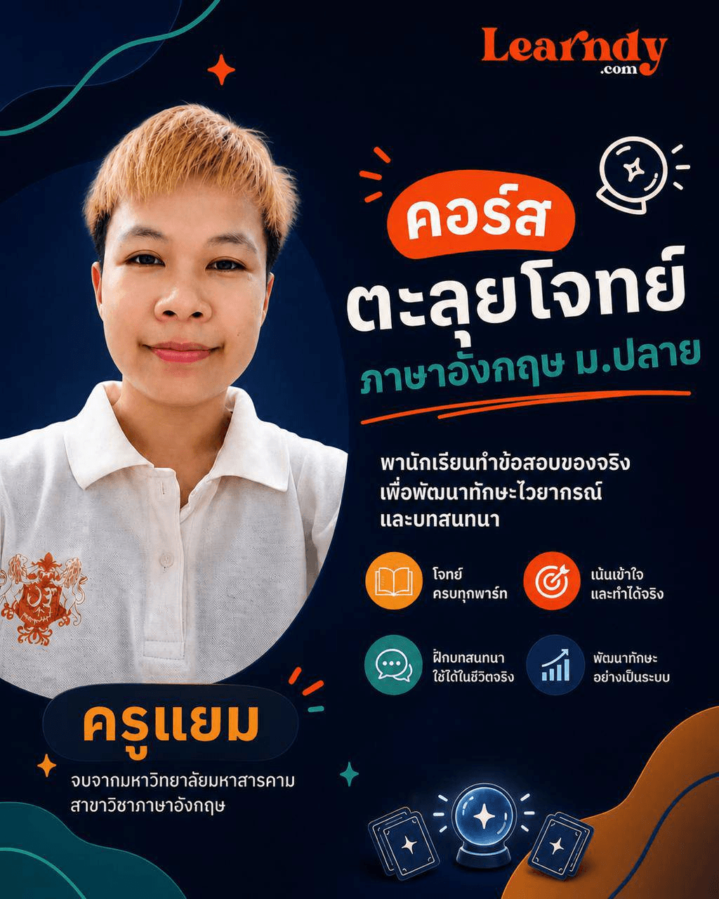 ตะลุยโจทย์ภาษาอังกฤษม.ปลาย