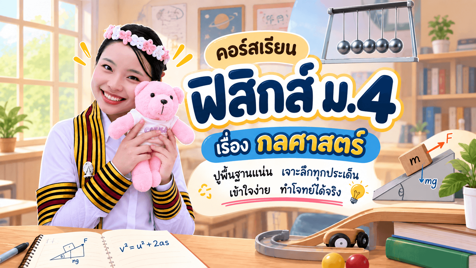 ฟิสิกส์ กลศาสตร์ ม.4
