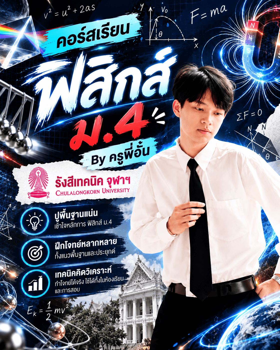 ฟิสิกส์ ม.4 โดย พี่อั๋น รังสีจุฬาฯ