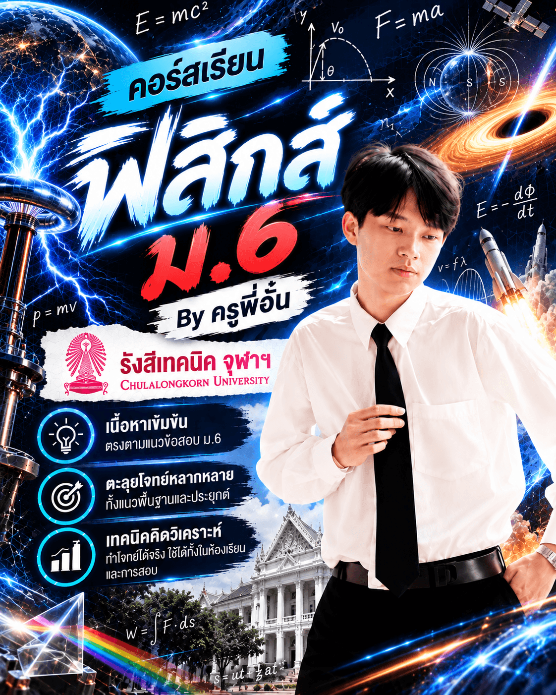 ฟิสิกส์ ม.6 โดย พี่อั๋น รังสีจุฬาฯ