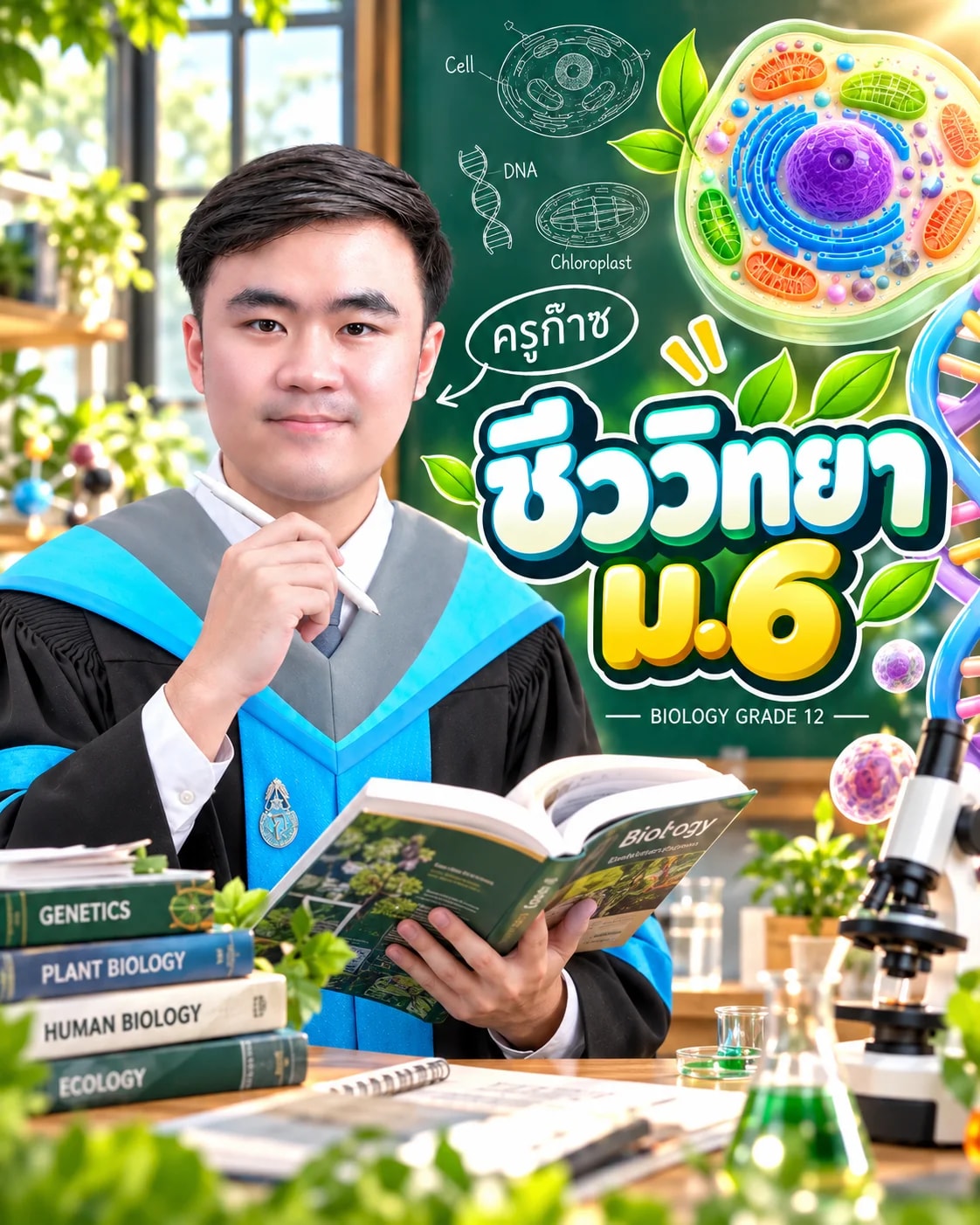 ชีววิทยา ม.6 (Biology Grade 12)