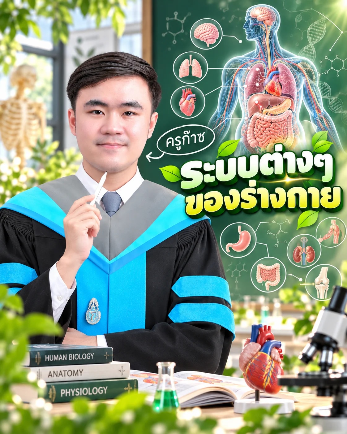 ระบบต่าง ๆ ของร่างกายมนุษย์ (Human Body Systems)