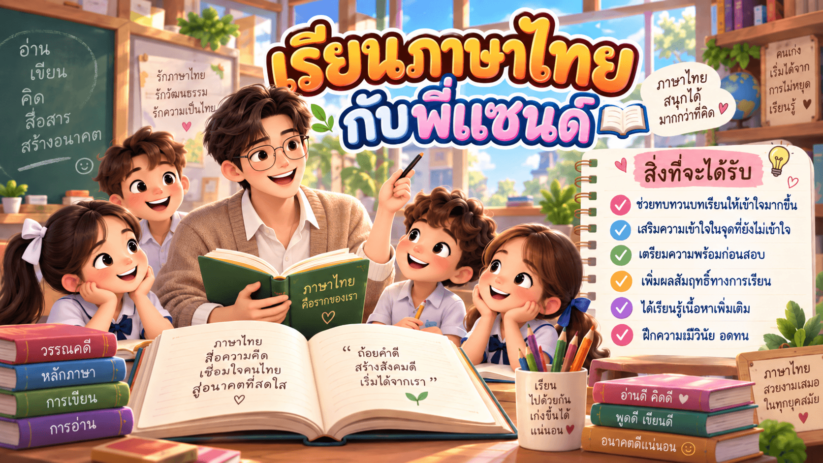 ภาษาไทยกับพี่แซนด์