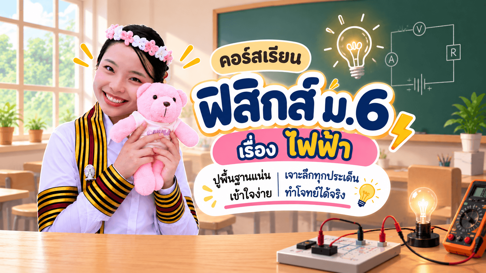 ฟิสิกส์ ไฟฟ้า ม.6