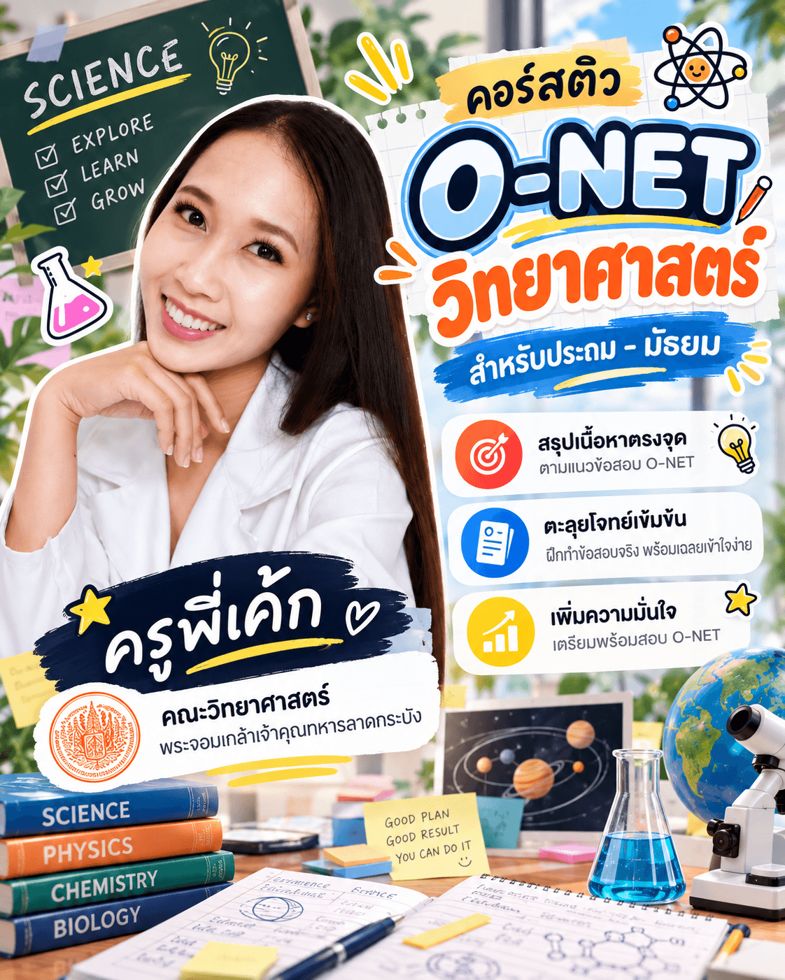 O-NET วิทยาศาสตร์