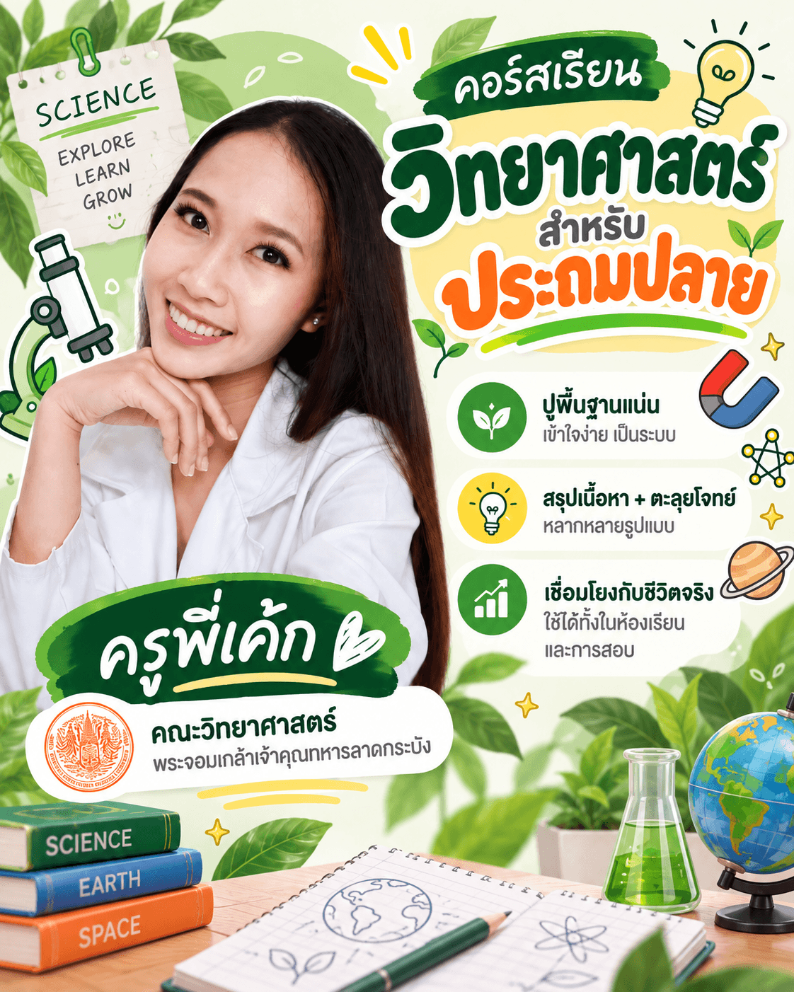 วิทยาศาสตร์ สำหรับประถมปลาย