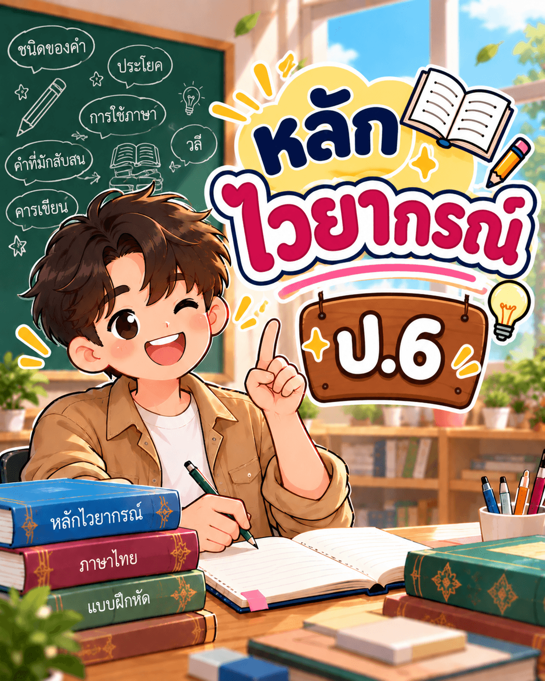 หลักไวยากรณ์ ป.6