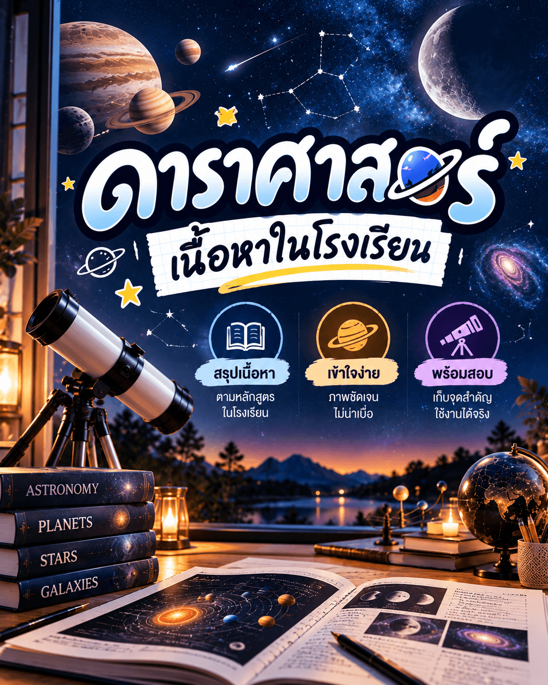 เนื้อหาดาราศาสตร์