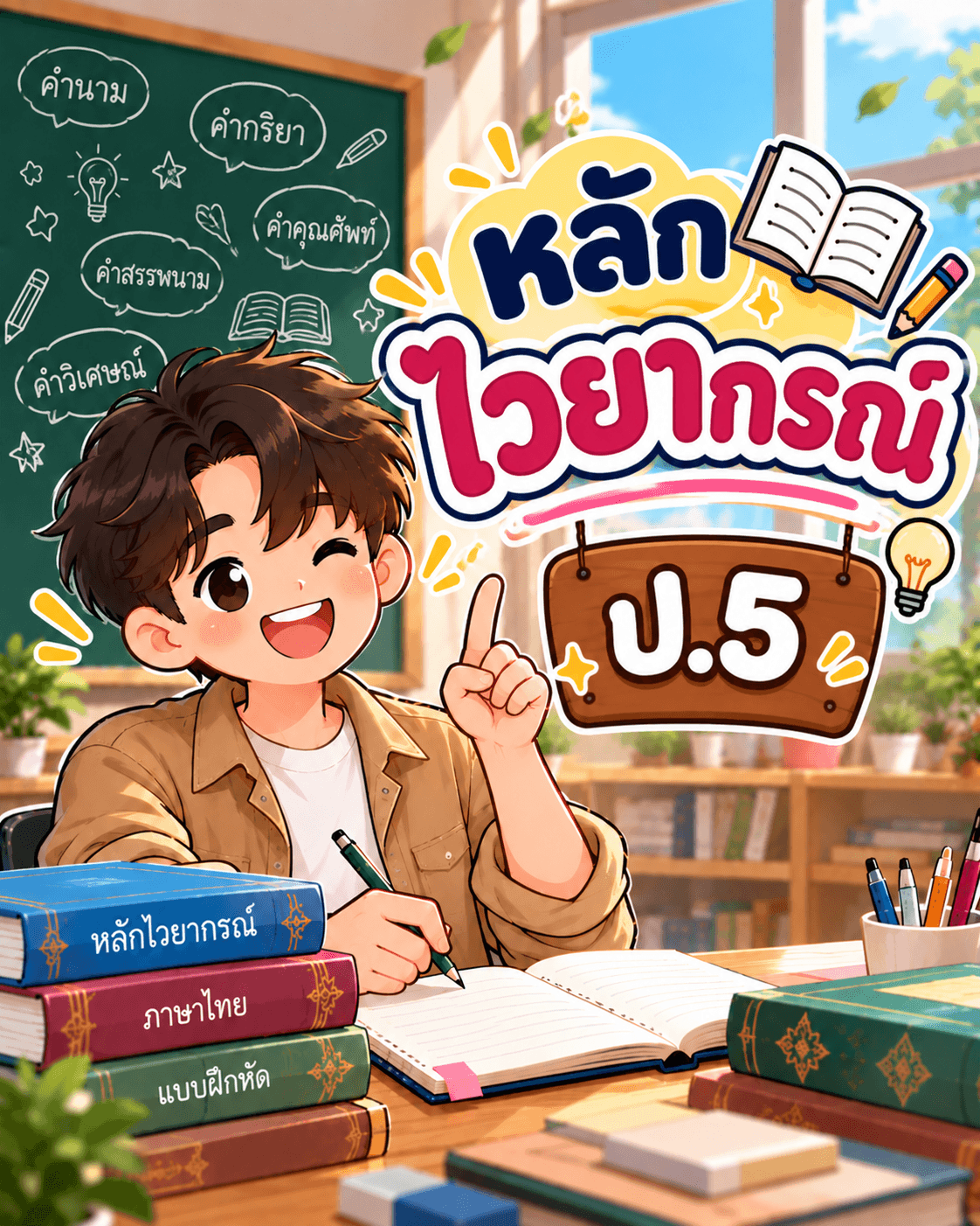 หลักไวยากรณ์ ป.5