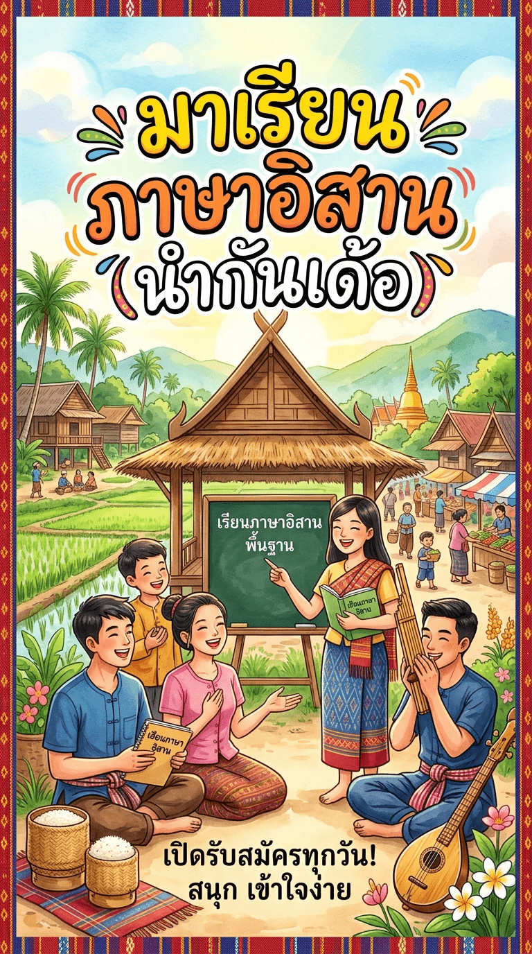 ภาษาอิสาน 101
